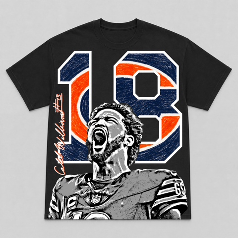 CALEB WILLIAMS — hand-printed tee