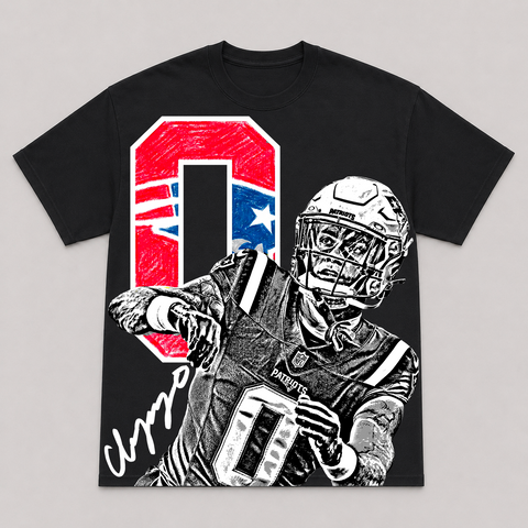 CHRISTIAN GONZALEZ — hand-printed tee