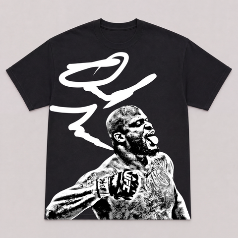 DERRICK LEWIS — hand-printed tee