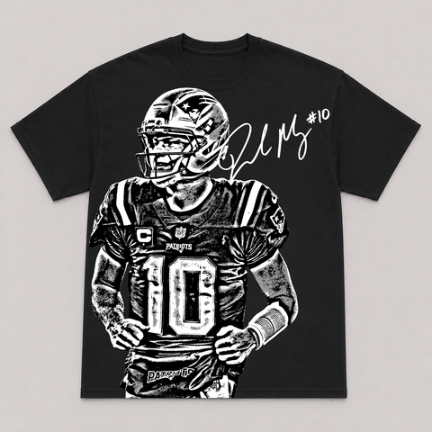 DRAKE MAYE — hand-printed tee