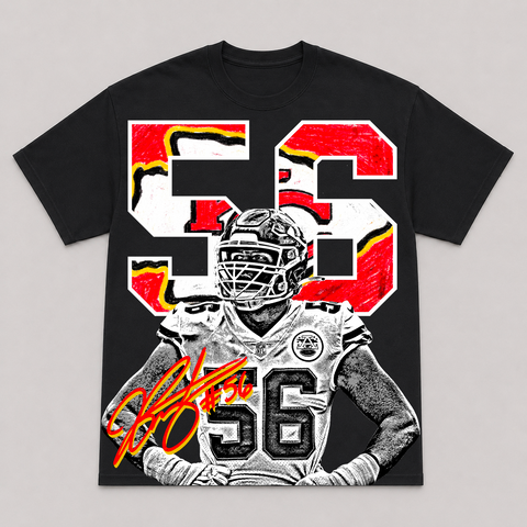 GEORGE KARLAFTIS — hand-printed tee