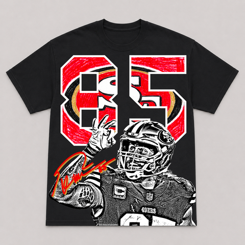 GEORGE KITTLE — hand-printed tee