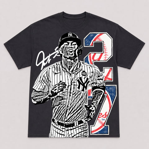 GIANCARLO STANTON — hand-printed tee