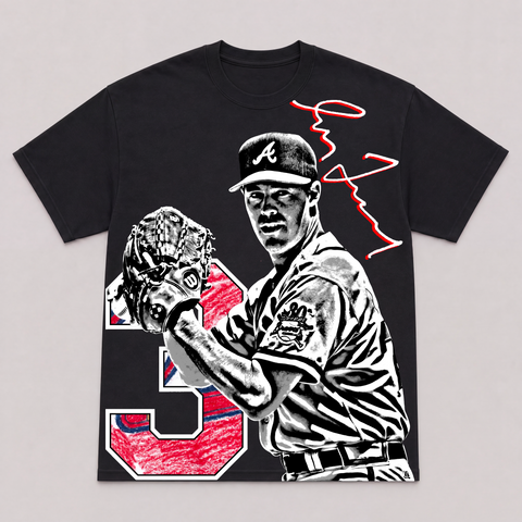 GREG MADDUX — hand-printed tee