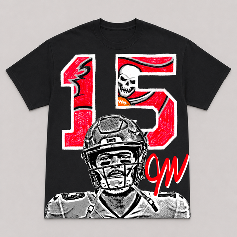 JALEN MCMILLAN — hand-printed tee