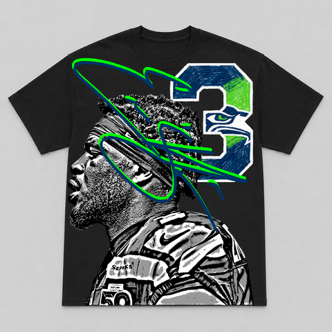 JALEN MILROE — hand-printed tee