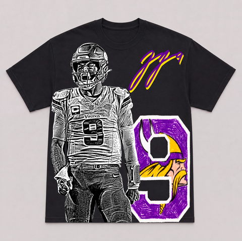 JJ MCCARTHY — hand-printed tee
