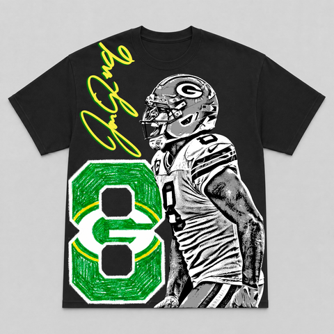 JOSH JACOBS — hand-printed tee