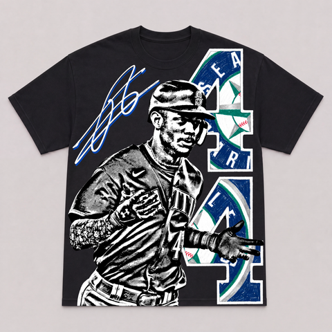 JULIO RODRIGUEZ — hand-printed tee