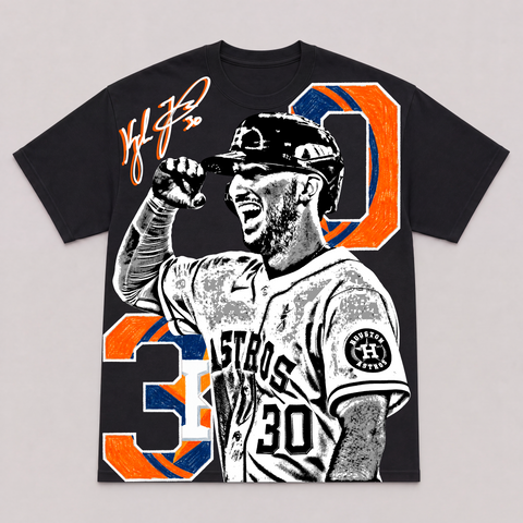 KYLE TUCKER — hand-printed tee