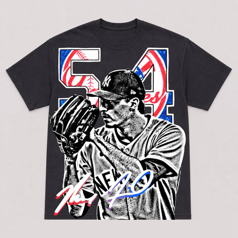 MAX FRIED — hand-printed tee