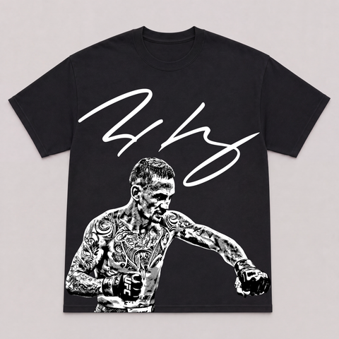 MAX HOLLOWAY II — hand-printed tee