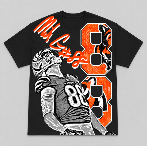 MIKE GESICKI — hand-printed tee