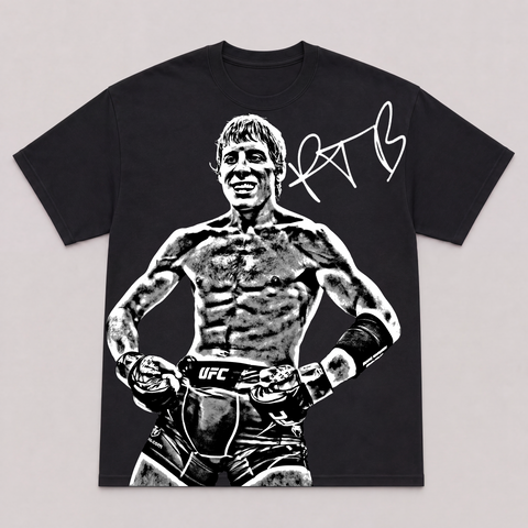 PADDY PIMBLETT — hand-printed tee