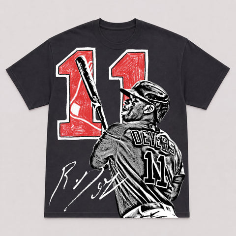 RAFAEL DEVERS — hand-printed tee