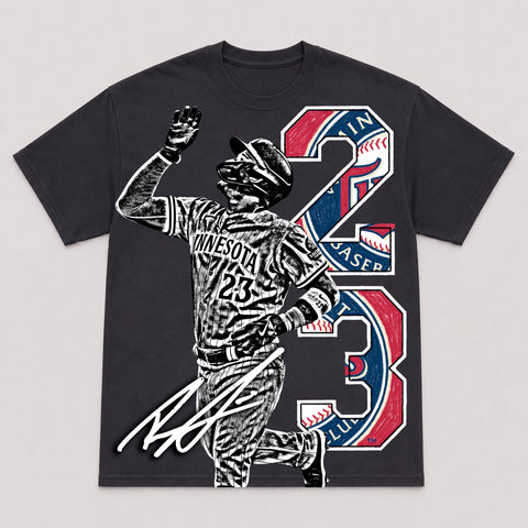 ROYCE LEWIS — hand-printed tee