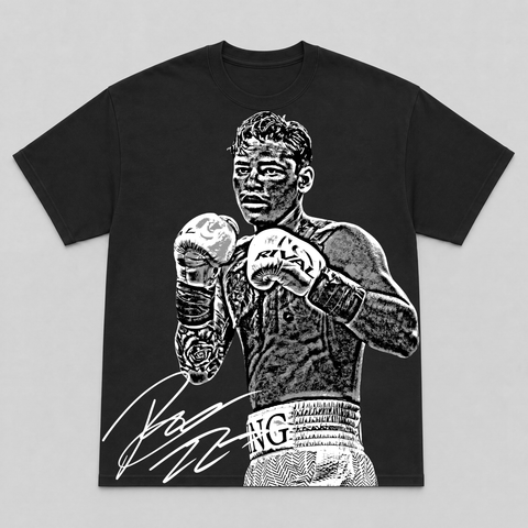 RYAN GARCIA — hand-printed tee