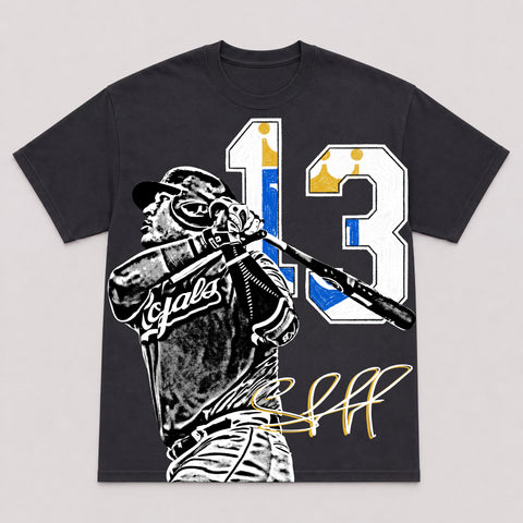 SALVADOR PEREZ — hand-printed tee