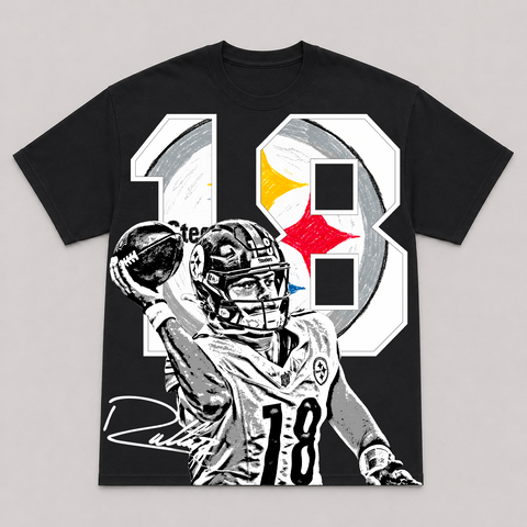 WILL HOWARD — hand-printed tee