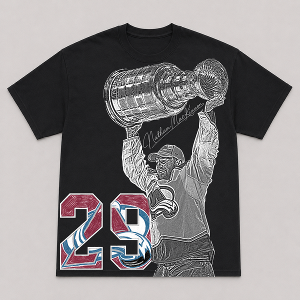 MACKINNON — hand-printed tee