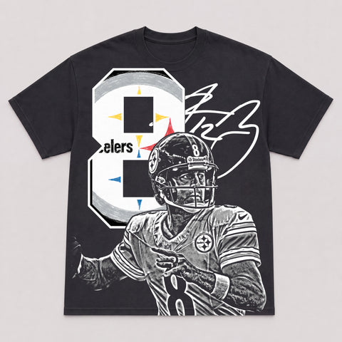 AARON RODGERS — hand-printed tee