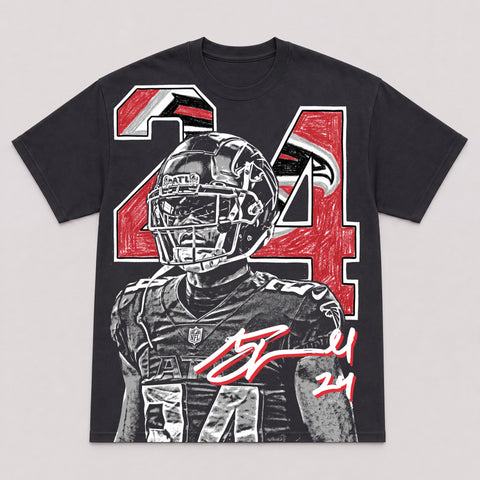 AJ TERRELL — hand-printed tee