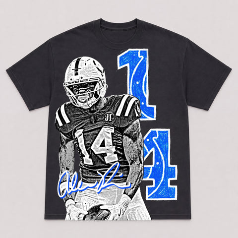 ALEC PIERCE — hand-printed tee