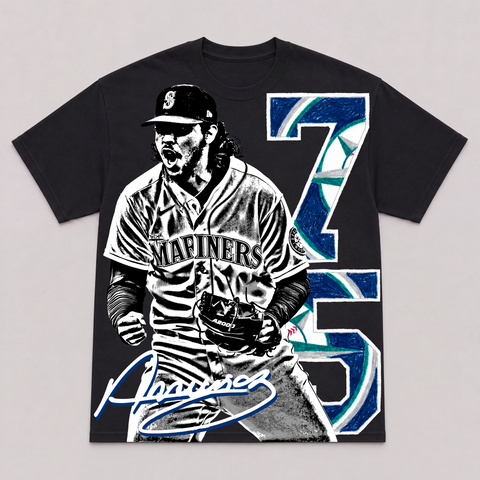 ANDRES MUNOZ — hand-printed tee