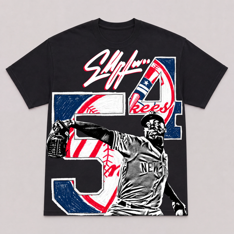 AROLDIS CHAPMAN — hand-printed tee