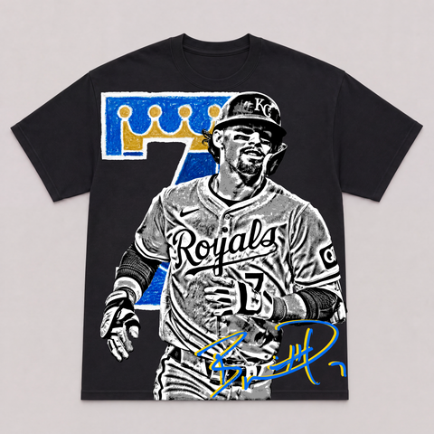 BOBBY WITT JR — hand-printed tee