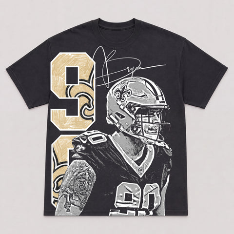 BRYAN BRESEE — hand-printed tee
