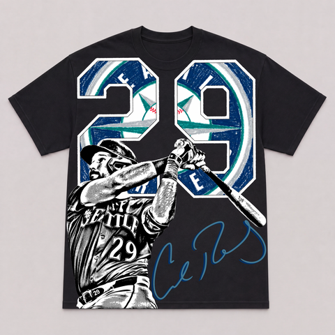 CAL RALEIGH — hand-printed tee