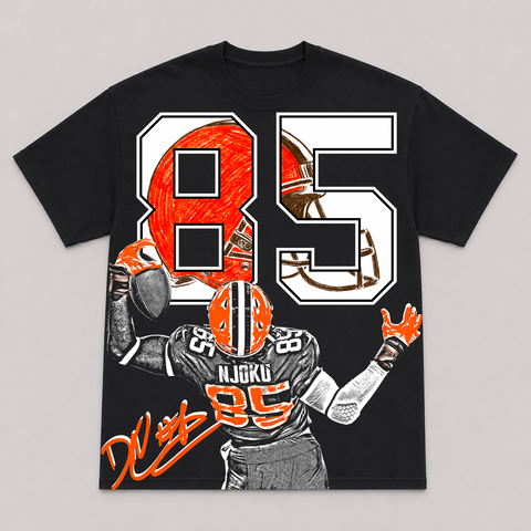 DAVID NJOKU — hand-printed tee