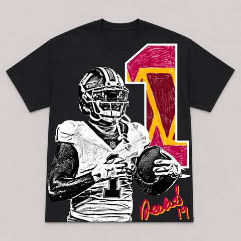 DEEBO SAMUEL — hand-printed tee