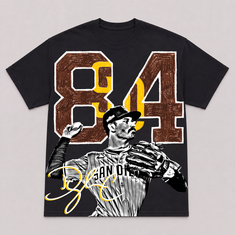 DYLAN CEASE — hand-printed tee