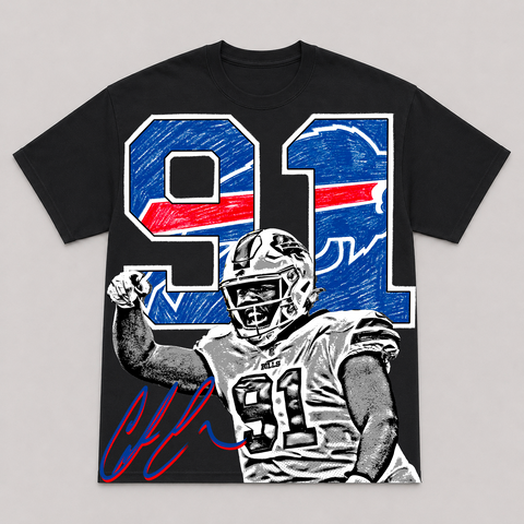 ED OLIVER — hand-printed tee