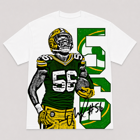 EDGERRIN COOPER — hand-printed tee