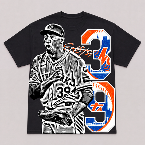 EDWIN DIAZ — hand-printed tee