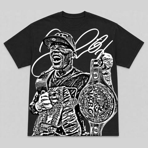 FLOYD MAYWEATHER — hand-printed tee