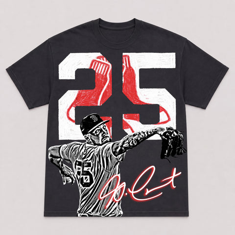 GARRETT CROCHET — hand-printed tee