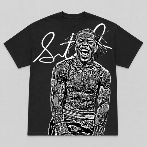 GERVONTA DAVIS — hand-printed tee