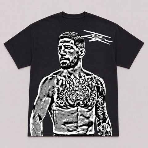 ILIA TOPURIA II — hand-printed tee