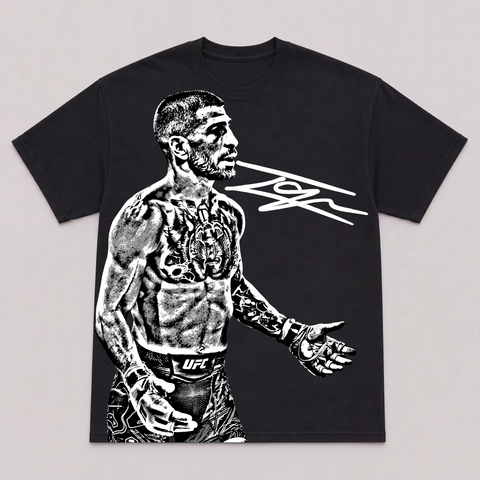ILIA TOPURIA III — hand-printed tee