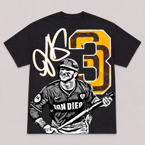 JACKSON MERRILL — hand-printed tee