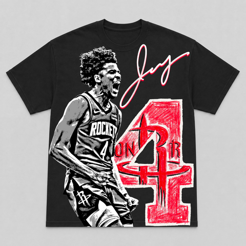 JALEN GREEN — hand-printed tee