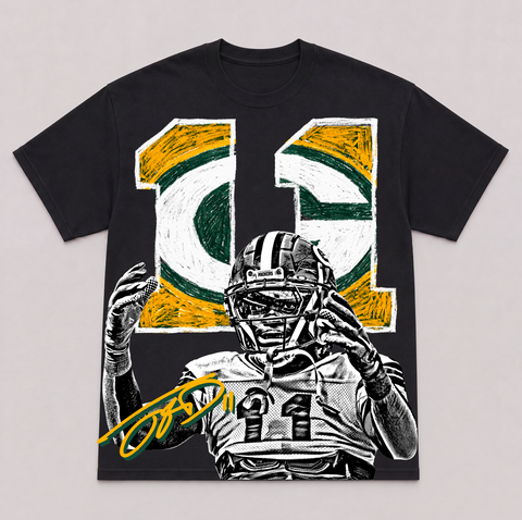 JAYDEN REED — hand-printed tee