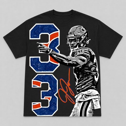 JAYLON JOHNSON — hand-printed tee