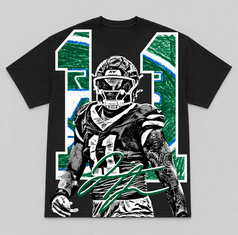 JERMAINE JOHNSON — hand-printed tee