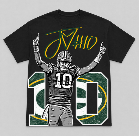 JORDAN LOVE — hand-printed tee