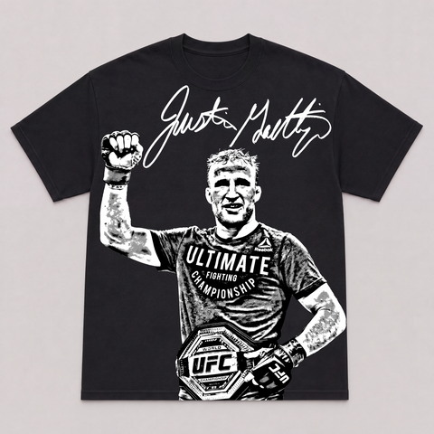 JUSTIN GAETHJE II — hand-printed tee